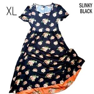 LuLaroe Riley dress empire midi dress